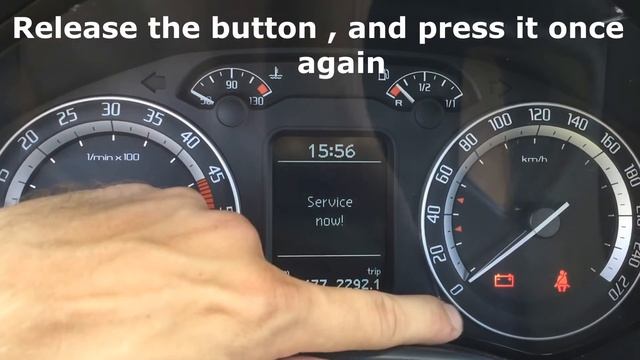 Skoda Octavia 2 Reset Service Interval смотреть онлайн