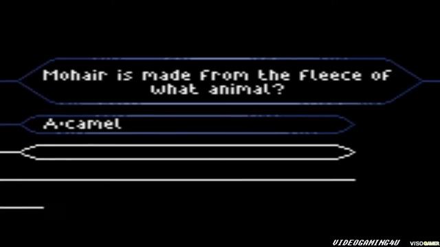 Who Wants to Be a Millionaire - 2nd Edition (Gameboy Color) смотреть онлайн