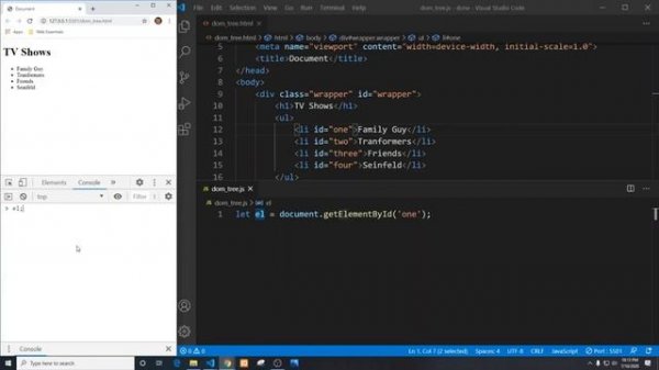 JavaScript - Working with the DOM and getElementById method