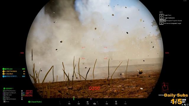 AMBUSHING 2x T-72's in our M1 ABRAMS TANK - Squad 50 vs 50 Gameplay смотреть онлайн