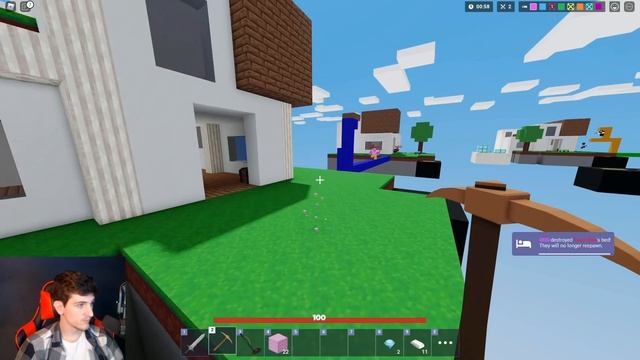 *NEW* Roblox Bedwars, But My SWORD Is RANDOM... смотреть онлайн