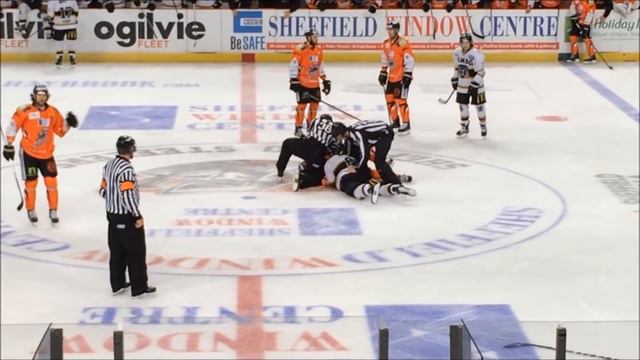 EIHL 2015-16 Fights смотреть онлайн