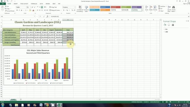 Excel Independent Project 3-4 смотреть онлайн