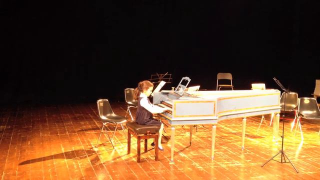 Lavinia Volpe plays "Il topolino" (J. Lefeld) @ Wanda Landowska Harpsichord Competition 2014 смотреть онлайн
