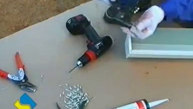 Прямоугольная водосточная система - монтаж смотреть онлайн