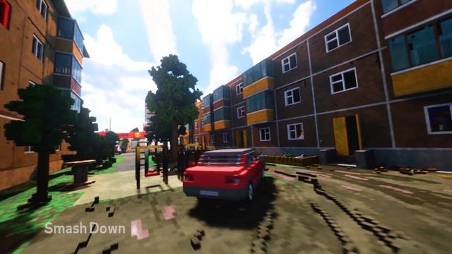 Asteroid Strike Attack On Russian Town In Teardown смотреть онлайн