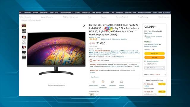 Top 5 Best 2K Resolution Monitors (QHD) that are Budget Friendly смотреть онлайн
