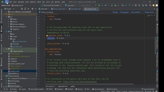 Android: Flutter SQFLITE CRUD Operations смотреть онлайн