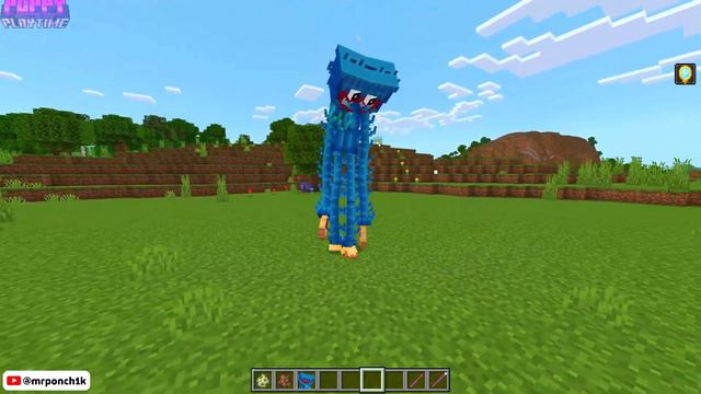 I Become EVERYONE, Poppy Playtime: Chapter 3 in MINECRAFT ADDON смотреть онлайн