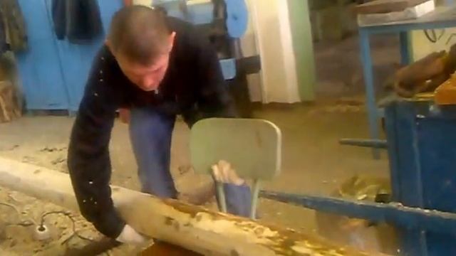 Строители с Архиповка.Готовим шест для Масленницы. смотреть онлайн