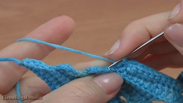 Как ВЯЗАТЬ НЕЖНЫЙ ЛИСТИК смотреть онлайн