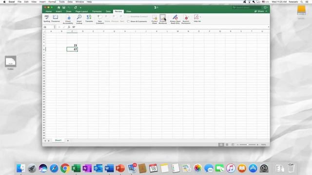 How to Enable Workbook Protection in Excel for Mac | Microsoft Office for macOS смотреть онлайн