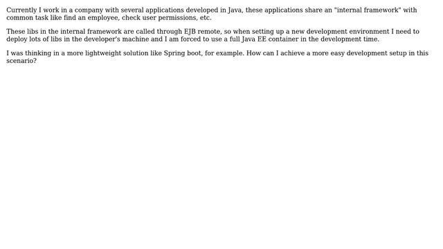 Software Engineering: Replace a enterprise JAVA EE enviroment with a lightweight solution смотреть онлайн