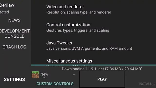 the new 1.19.1 version in pojavlauncher смотреть онлайн