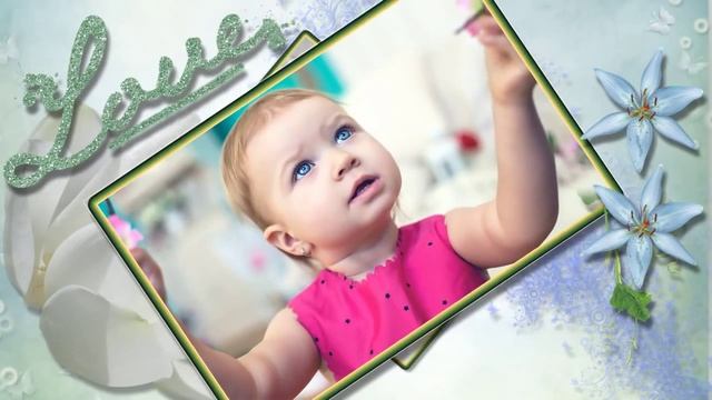 Слайд шоу на заказ. Ты - мой маленький мир.