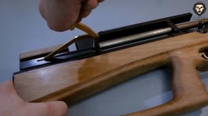 Пневматическая винтовка Дубрава Лесник Буллпап Колба 7.62 мм V3 (580 мм, Бук) видео обзор