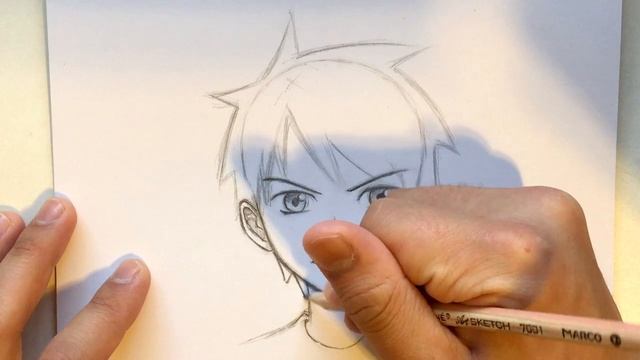 How to Draw Anime Boy Hair [Slow Narrated Tutorial] [No Timelapse] смотреть онлайн