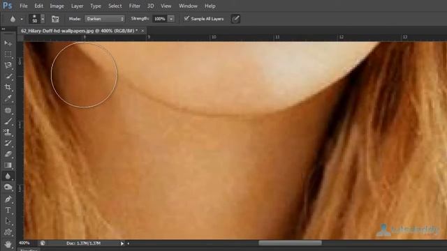 Photoshop Tutorial : Using Blur Tool in Photoshop CS6 смотреть онлайн