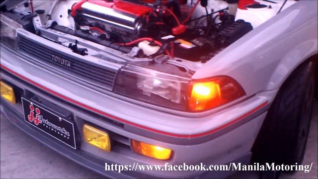 Toyota Corolla AE92 Modification: 4AGE Silvertop 20valves engine swap! смотреть онлайн