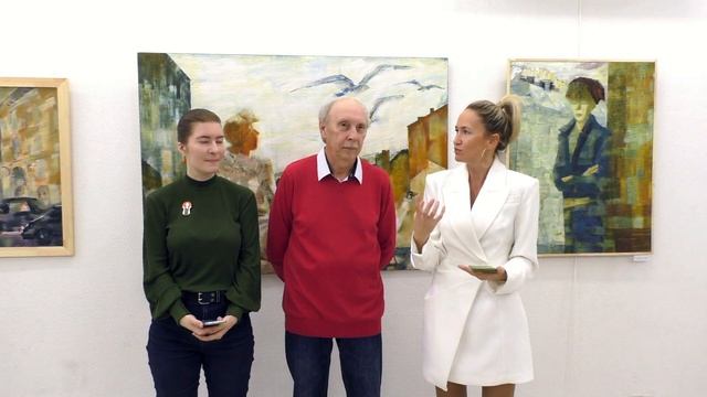 Виктор БОРИСОВ "Город живёт", выставочный зал Московского р-на 10.11.23-8.12.23 / часть 1 смотреть онлайн