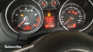 AUDI TT 2007 HOW TO RESET SERVICE LIGHT