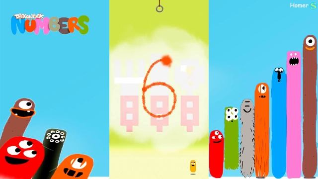 Fun House Part 1 Puzzles - Dragonbox: Numbers (iPad, iPhone, Android). Fun game for kids. смотреть онлайн