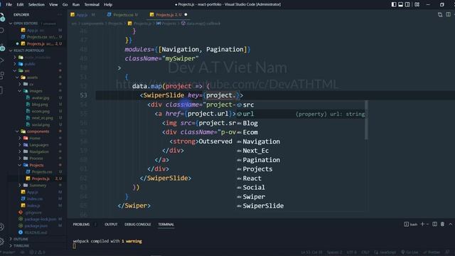 Build & Deploy A Professional Responsive Portfolio Website with ReactJS смотреть онлайн