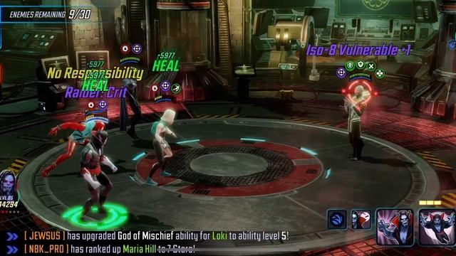 Marvel Strike Force DD5 city node 6 final wave смотреть онлайн