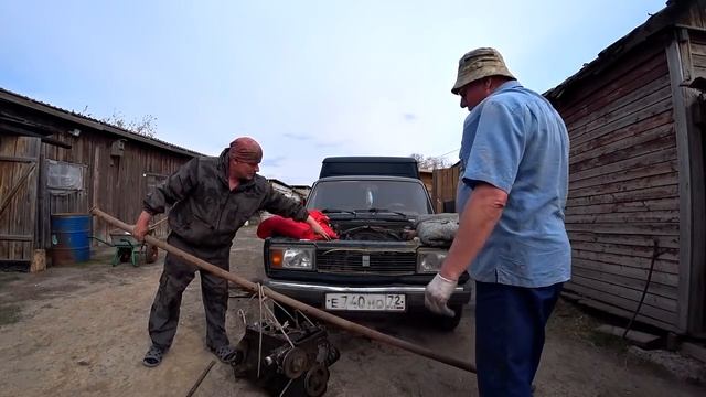 Бизнес в деревне. Сдали быка, сколько заработали денег. Прибавление в хозяйстве. смотреть онлайн