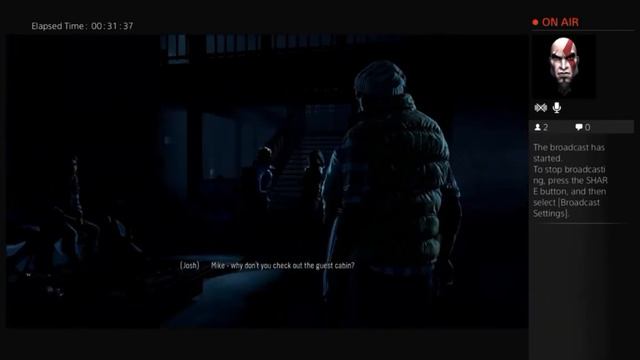 Until Dawn Walkthrough Part 2 ps4 twich steam смотреть онлайн