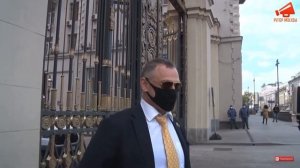 Выступление во время пикетов у Мэрии Москвы