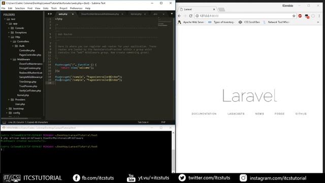 24. Middlewares in Laravel (Tagalog) смотреть онлайн