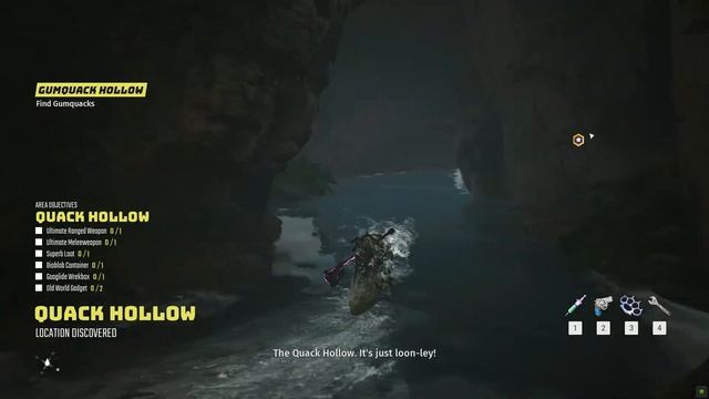 Biomutant - GUMQUACKS Quest in QUACK HOLLOW - Gulp quest - googlide wrekboxes | Gameplay смотреть онлайн