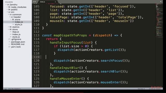 React 16.x教程 之 项目实战（Header组件开发）｜7.16 避免无意义的请求发送，提升组件性能 —— React系列课程从零基础到项目开发实战 смотреть онлайн