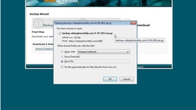 How To Backup and Restore Your Website Files - MYSQL Database With Cpanel смотреть онлайн