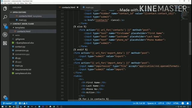 Flask Jinja2 file handling using Pandas смотреть онлайн