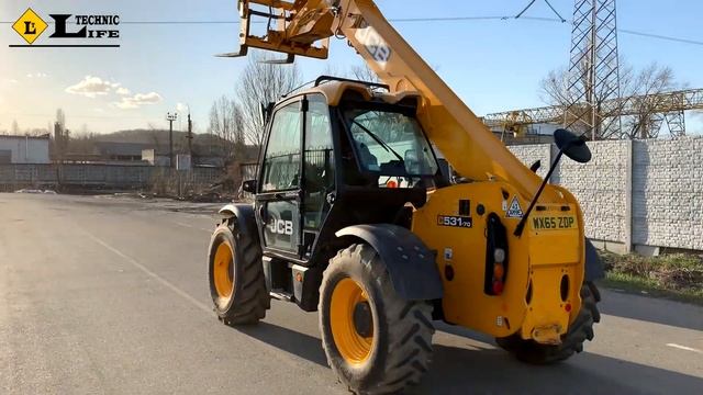 JCB 531-70 телескопический погрузчик смотреть онлайн