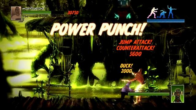 Kinect Kung-Fu High Impact - Best Kinect game so far... смотреть онлайн