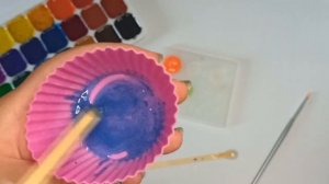Эпоксидная смола и акварель "медовая"- ЭКСПЕРИМЕНТ
