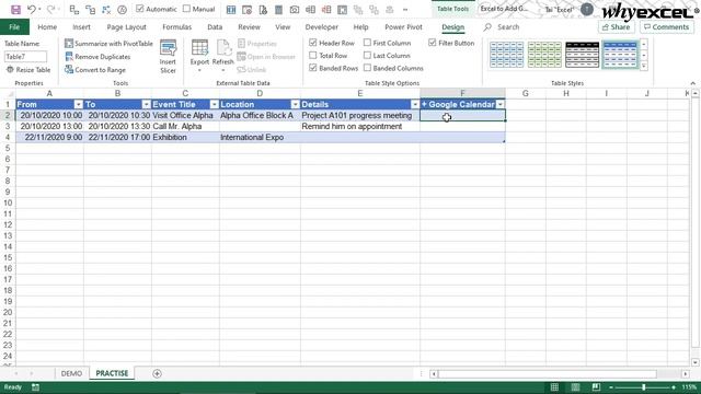 3 Simple Steps to Add Google Calendar from Excel смотреть онлайн