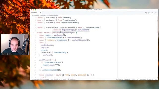 Part 6 (Auth forms/pages) - Building forum software with Next and GraphQL | Hacktoberfest смотреть онлайн