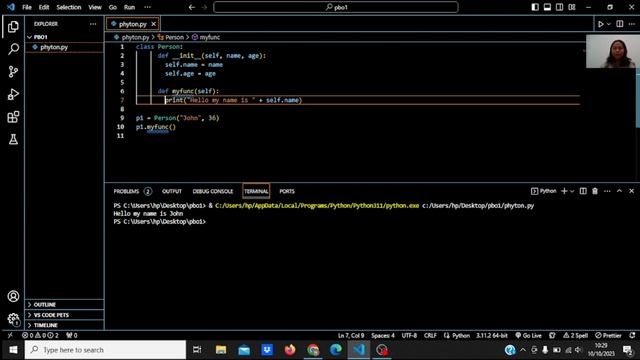 Python Classes and Objects(E1E122028_RATNASARI) смотреть онлайн