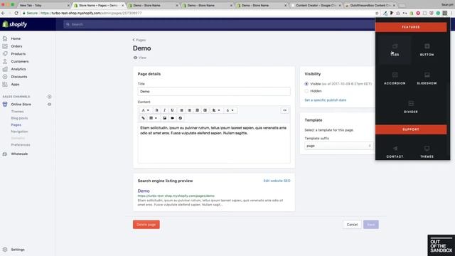 Out of the Sandbox Content Creator - Google Chrome Extension смотреть онлайн
