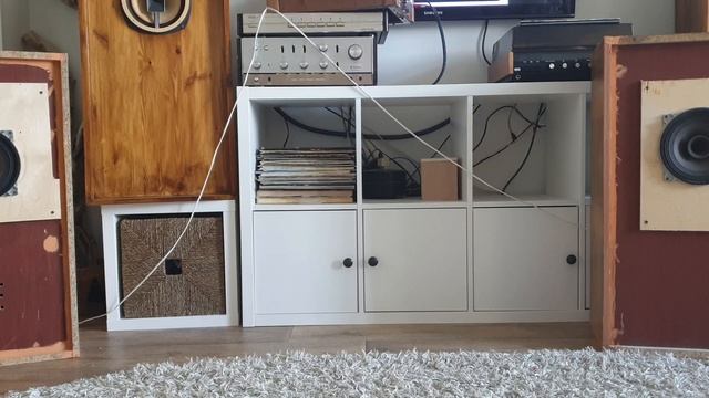 Шикарные советские динамики 10-ГД36К(10ГДШ) с ламповым однотактным усилителем на лампах 6н9с и 6п36 смотреть онлайн