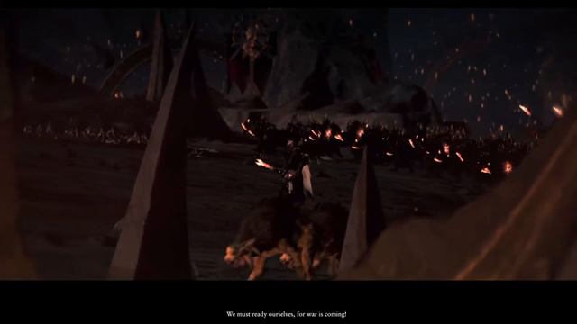 Total War Warhammer - Archaon the Everchosen joins the fray ( cut scene ). смотреть онлайн