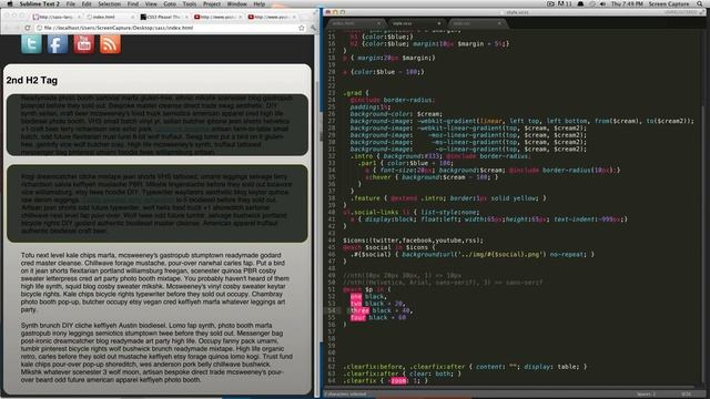 Sass Tutorials #9 - Nth Function In Lists смотреть онлайн