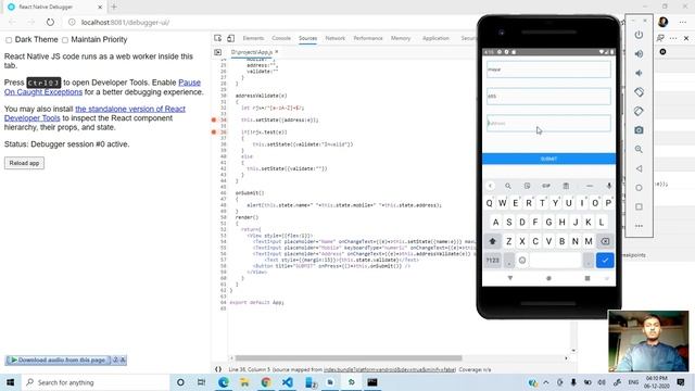 React-Native Debugger смотреть онлайн