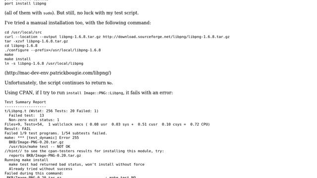 Installing libpng on a Mac with Maverick смотреть онлайн