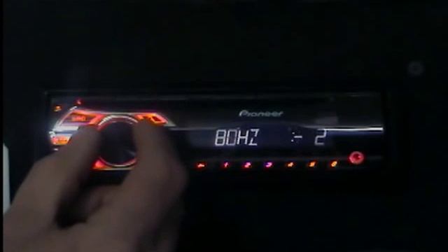 Pioneer DEH150MP, DEH-150MP Set Bass, Treble, Clock, Fader, and Balance смотреть онлайн