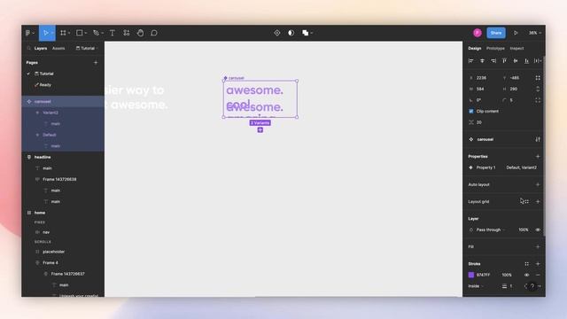 Designing Text Animations in Figma | Beginners Tutorial смотреть онлайн